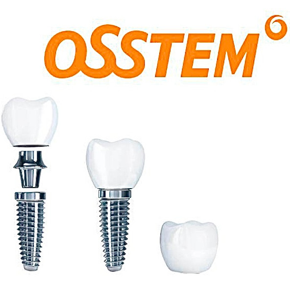 Установка имплантата "Osstem"