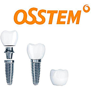 Установка имплантата "Osstem"